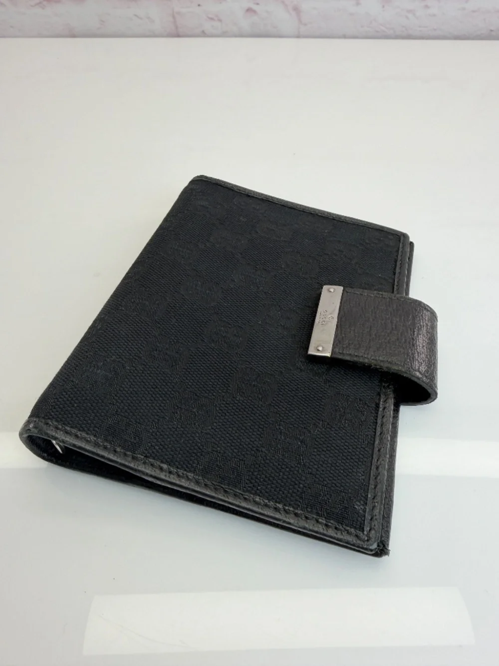 Gucci GG Canvas Black Day Planner Agenda Cover - Picture 4 of 10